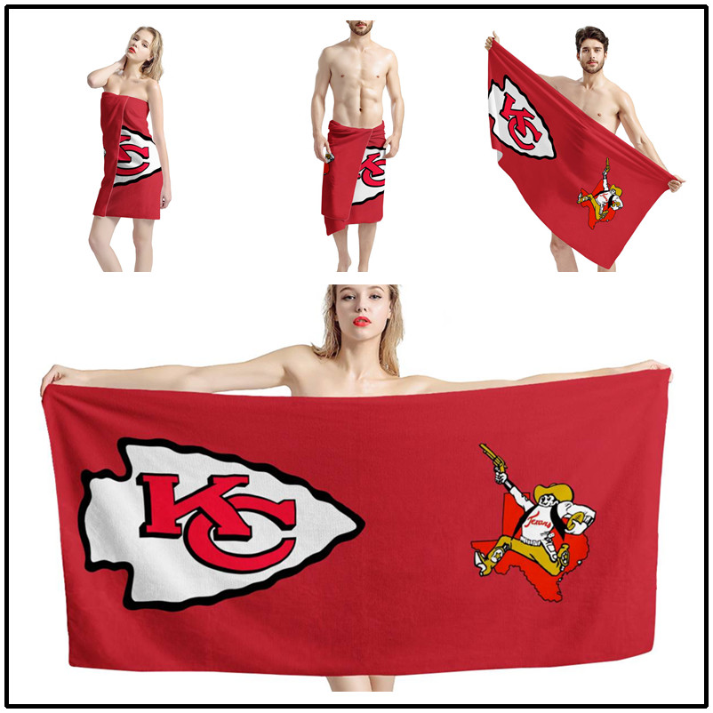 Kansas City Chiefs Beach Towel 30" x 60"
